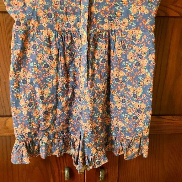 LoveShackFancy Lucy Romper Beach Blue - Picture 6 of 15
